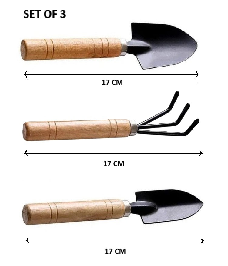 Wooden Gardening Tools Set