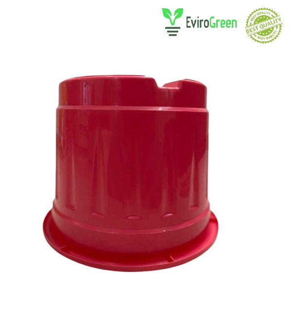 8 Inch Plastic Pot - Pink