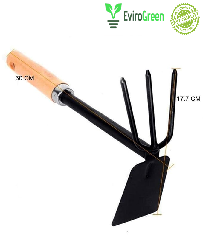 2 IN 1 DOUBLE HOE GARDENING TOOL