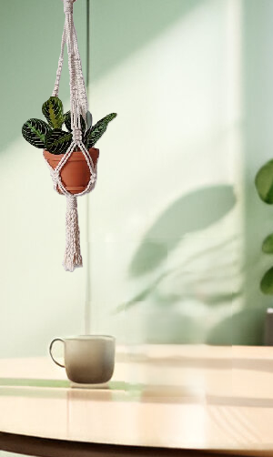 MACRAME PLANT HANGER - PACK OF 1