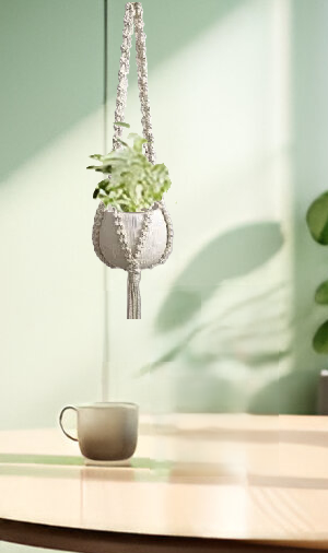 MACRAME PLANT HANGER - PACK OF 1