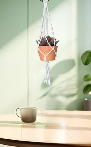 MACRAME PLANT HANGER - PACK OF 1