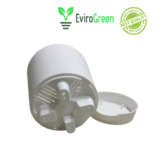 4.5 INCH SELF-WATERING POT - WHITE