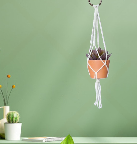 MACRAME PLANT HANGER - PACK OF 1