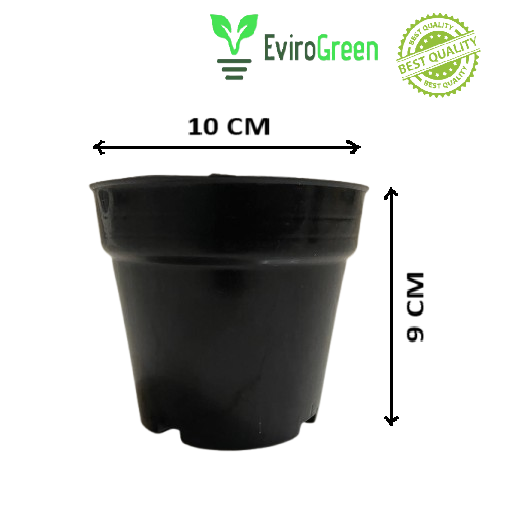 10 inch black plastic plant pots 4 Inch Plastic Pot - Nursery Pot
