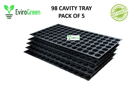 98 CAVITY SEEDLING TRAY - PACK OF 5