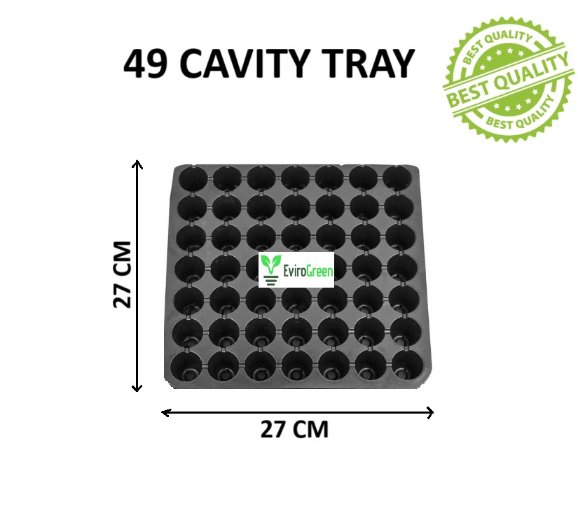 49 CAVITY SEEDLING TRAY - PACK OF 6