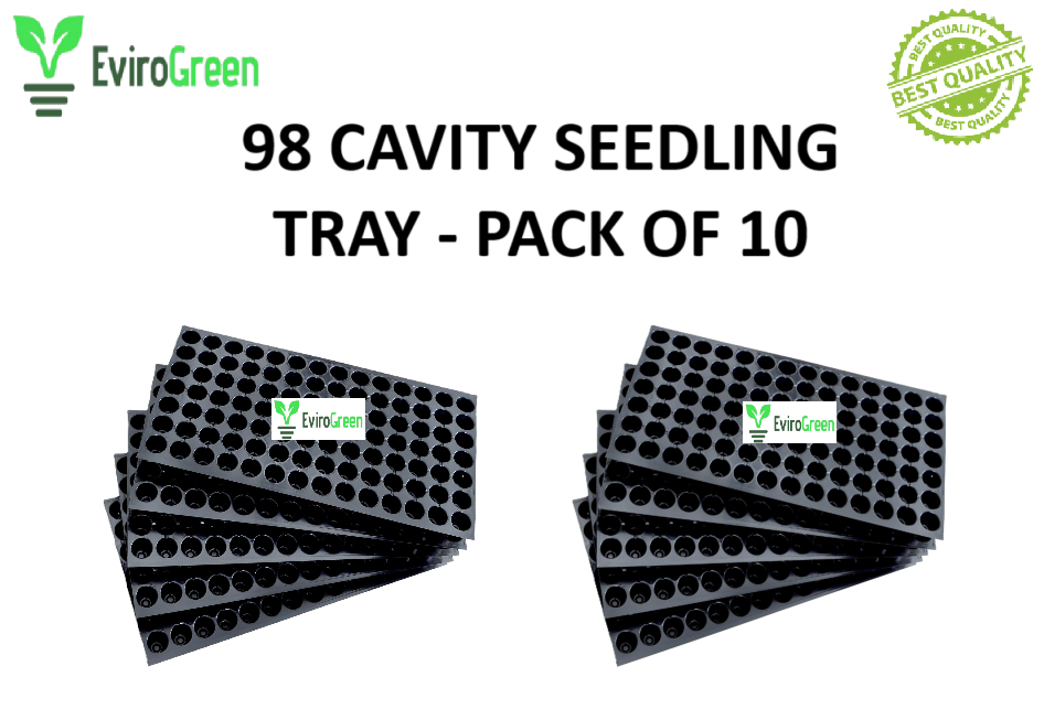 98 CAVITY SEEDLING TRAY - REUSABLE UP TO 4 TIMES