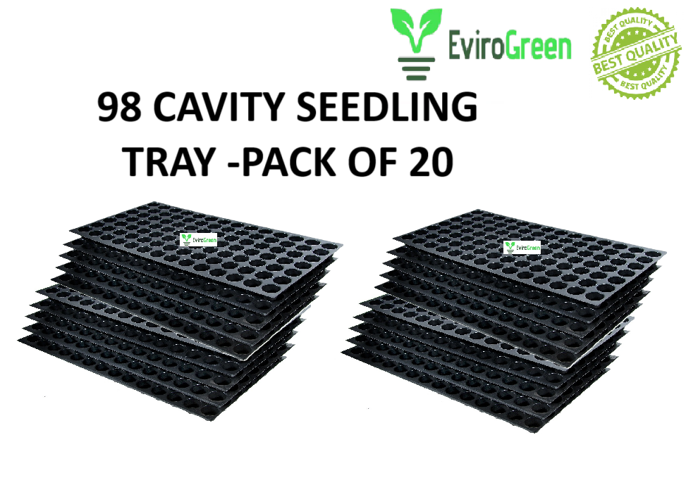 98 CAVITY SEEDLING TRAY - REUSABLE UP TO 4 TIMES