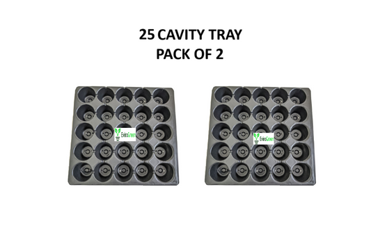 25 CAVITY SEEDLING TRAY - PACK OF 2