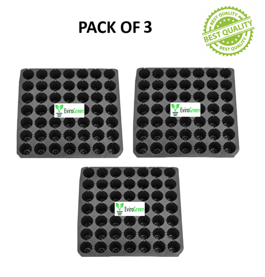 49 CAVITY SEEDLING TRAY - PACK OF 3