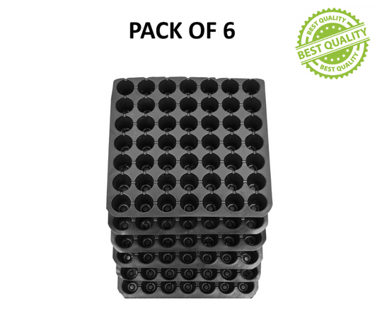49 CAVITY SEEDLING TRAY - PACK OF 6