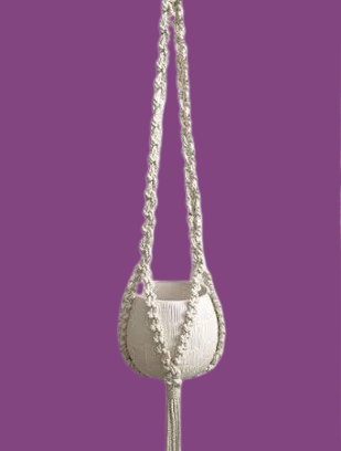 MACRAME PLANT HANGER - PACK OF 1